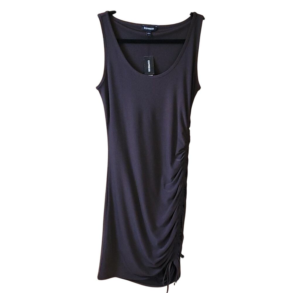 bodycon dress express Dresses | Express Brown Ruched Mini | Color: Brown | Size: S Pit To Pit Dresses. Dresses: Short Wedding Dresses For The Size:FR38 - US6 - UK10